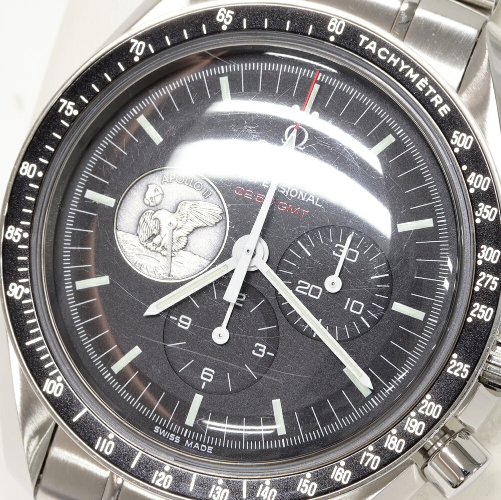 楽天市場】オメガ スピードマスター プロフェッショナル アポロ11 月面