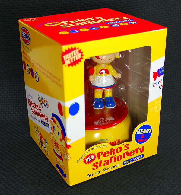 楽天市場】ペコちゃん 首ふり貯金箱New Peko's Stationery【未使用