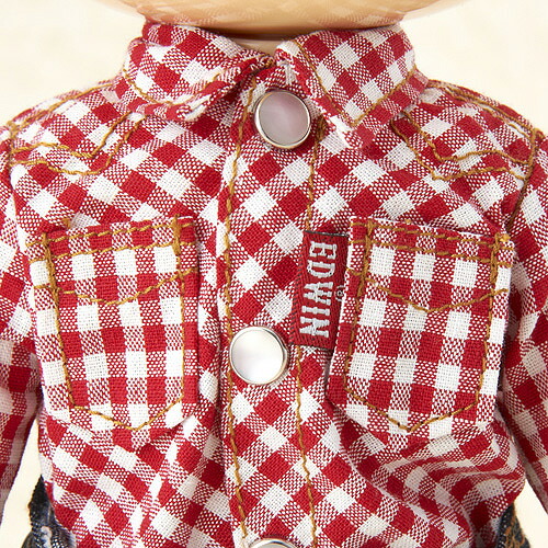楽天市場】EDWIN x PEKODENIMエドウィン デニムペコちゃん【新品同様品