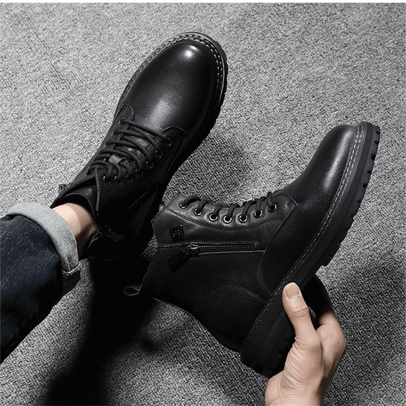 楽天市場】ワークブーツ 本革 裏起毛/普通 2タイプ レースアップ