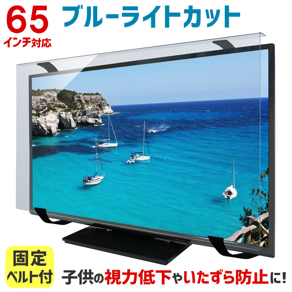 楽天市場】ブルーライトカット 液晶テレビ保護パネル 65インチ 65型