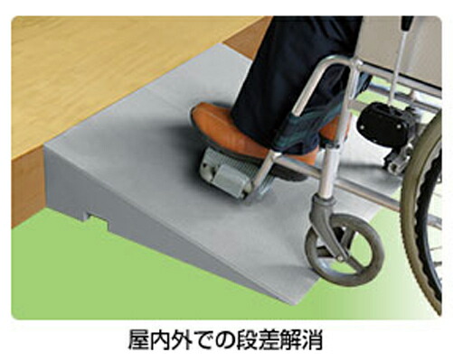 楽天市場】段差解消スロープ 高さ13.5〜14cm×幅70cm ダイヤスロープFRP