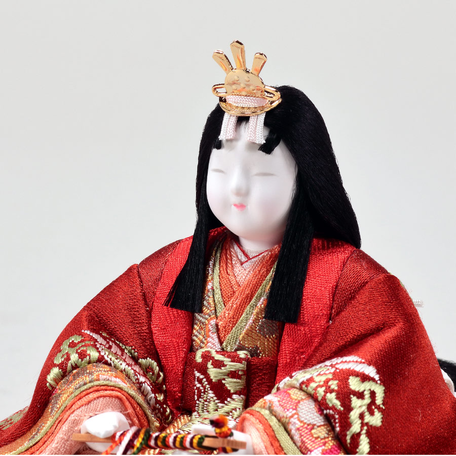 楽天市場】雛人形 木目込み ひな人形 木目込み人形 真多呂 親王飾り