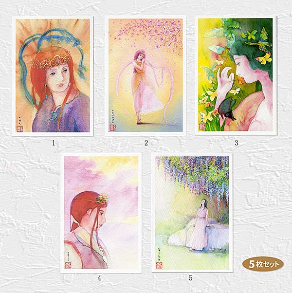 楽天市場】日本神話3 5枚セット ( 天探女 弁財天 木花咲耶姫 伊豆志