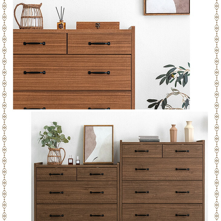 楽天市場】チェスト 4段 5段 幅80 日本製 完成品 収納家具 整理タンス