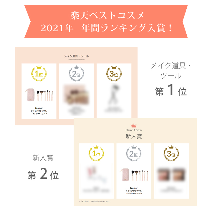 楽天市場】YouTuber かじえり コラボ 熊野筆 Enamor 『エナモル メイク