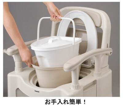 楽天市場】ポータブルトイレ 送料無料 [座楽]背もたれ型SP 標準