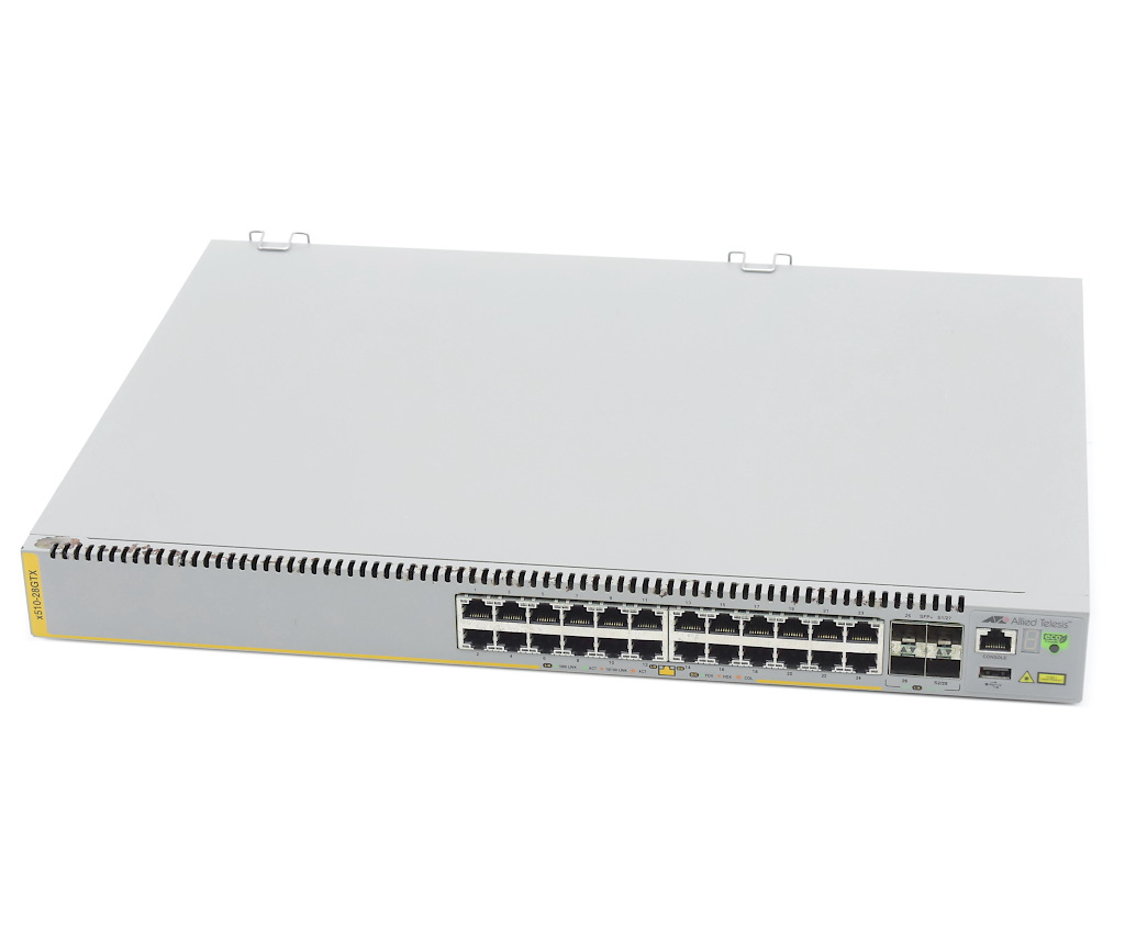 楽天市場】Allied Telesis CentreCOM AT-x510-28GTX 24ポート1000BASE