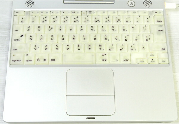 楽天市場】Apple iBook G3 12inch M6497 G3-500MHz/384MB/20GB/DVD/OS9