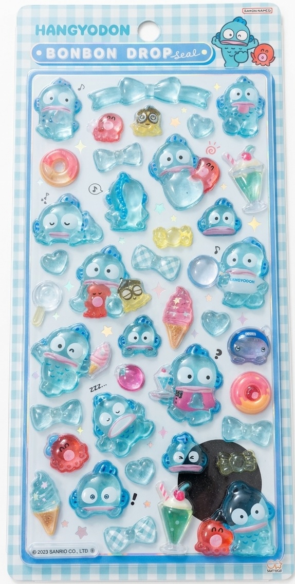 楽天市場】ボンボンドロップシール ハンギョドン S8812128 サンスター