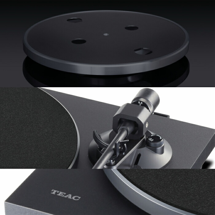 楽天市場】TEAC(ティアック) TN-280BT(ブラック)アナログレコード