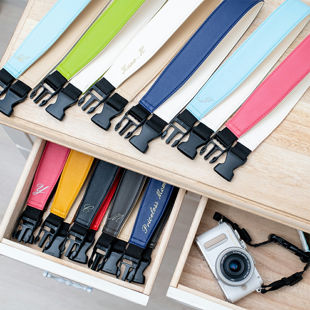 楽天市場】カメラストラップ「chiKano」着せ替え部【日本製 名入れ PVC