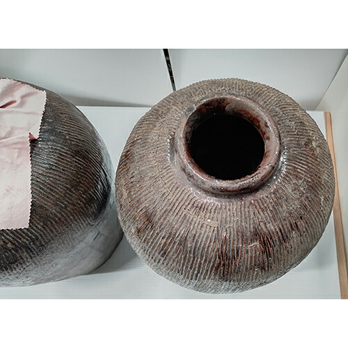 楽天市場】【中古】紹興酒壺 ブラウン 幅350×奥行350×高さ500 【送料