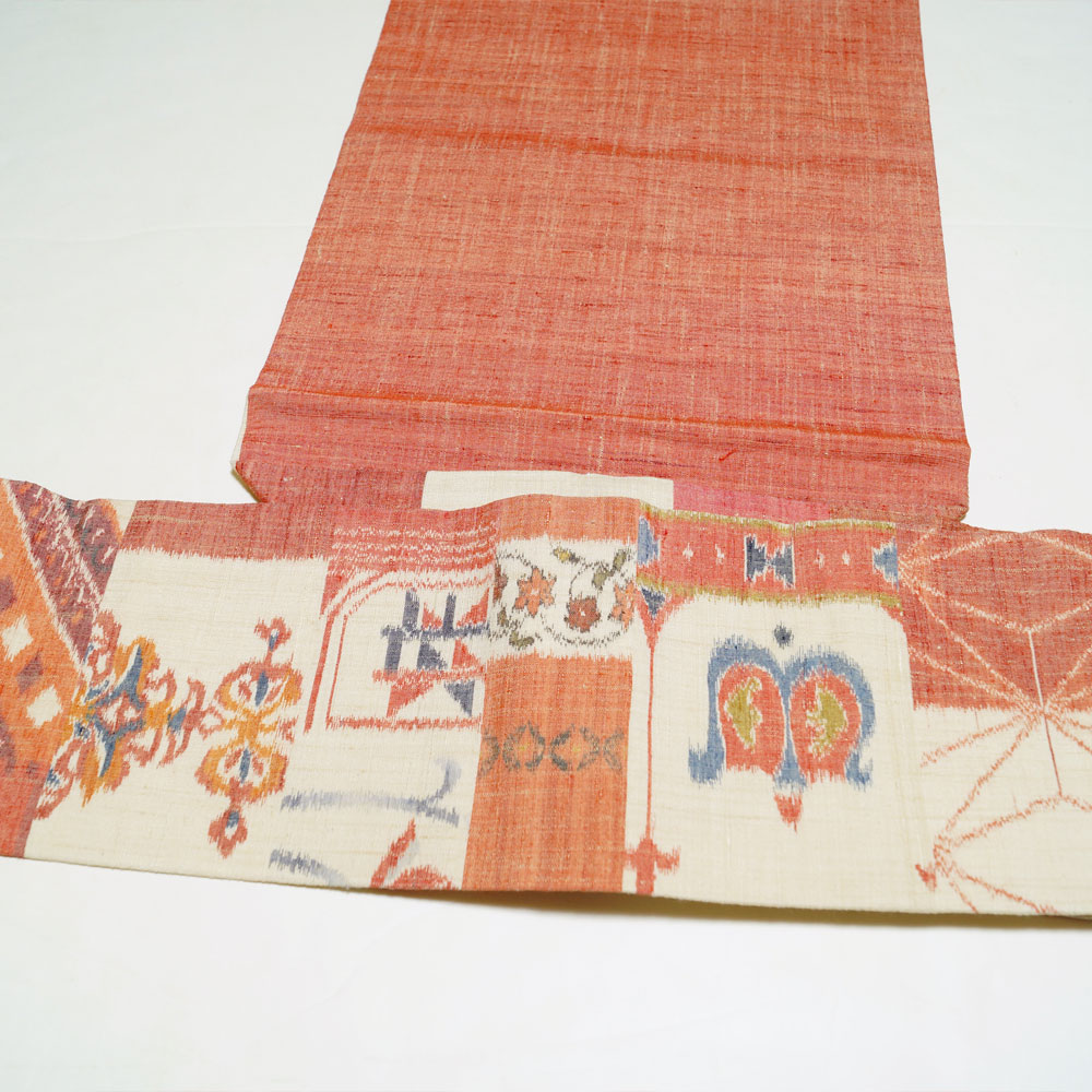 楽天市場】着物セット 本場琉球 南風原花織 紬・名古屋帯 2点 セット