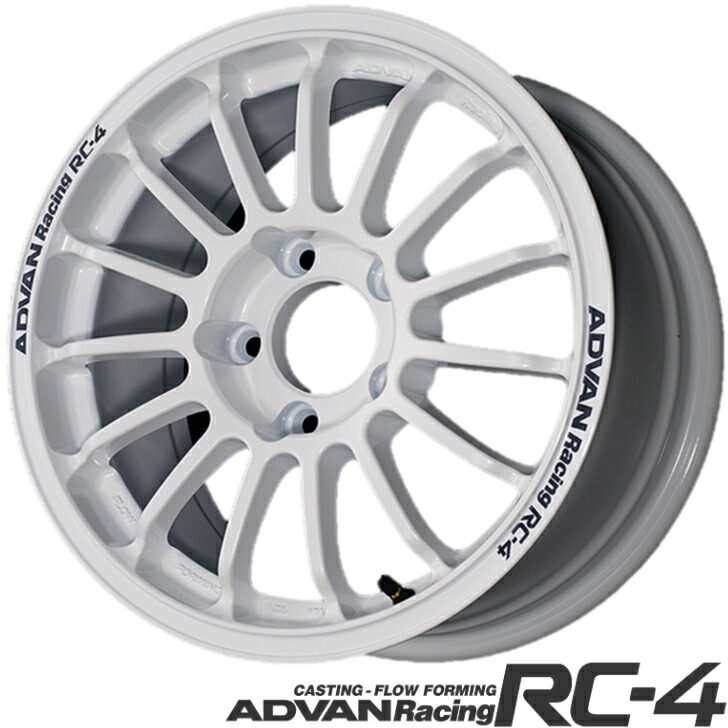 楽天市場】ADVAN Racing RC-4 15x7.0J 5H/PCD100 +35 BORE/CAP Φ63