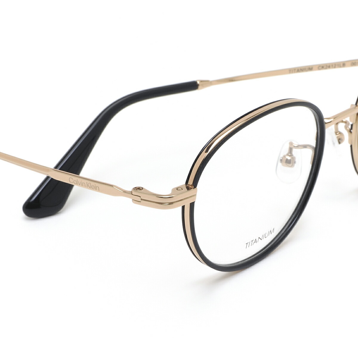 楽天市場】カルバンクライン CK24121LB 001 50 メガネ Calvin Klein