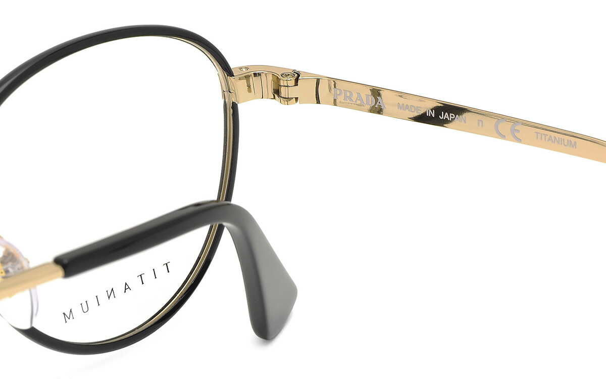 楽天市場】プラダ PR57SVD 1AB1O1 52サイズ メガネ PRADA ボストン