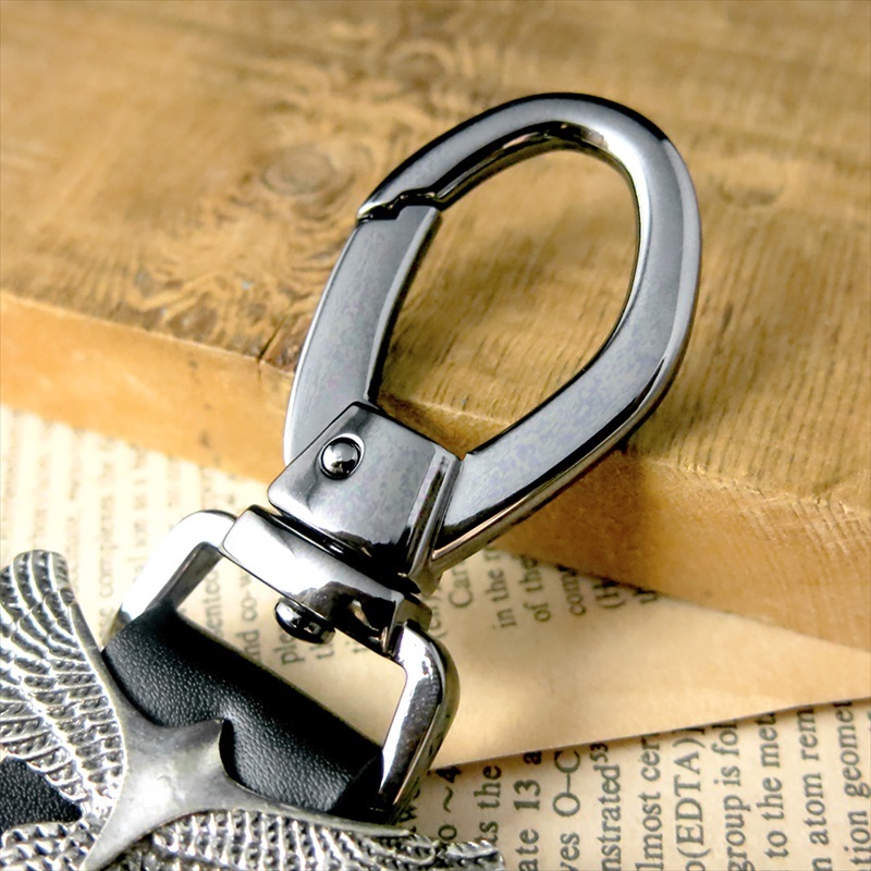 楽天市場】カラビナキーホルダー キーリング カラビナ メンズ シルバー