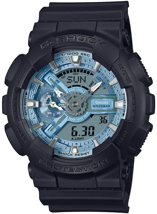 楽天市場】G-SHOCK メタリックカラーダイヤル GA-110CD-1A2JF メンズ