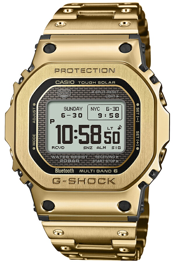 楽天市場】G-SHOCK フルメタル MIP液晶モデル ゴールド GMW-BZ5000GD