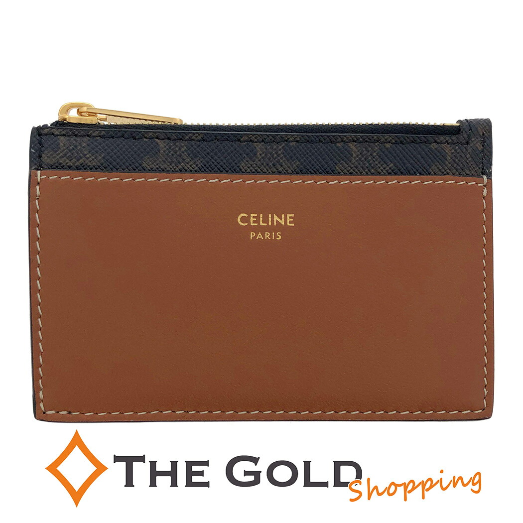 楽天市場】セリーヌ ジップ付きカードホルダー 10F992BZ9.04LU