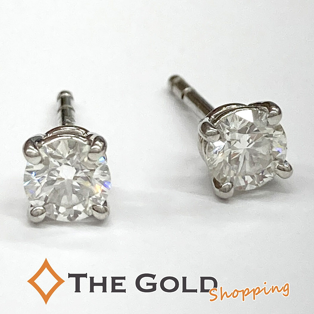 楽天市場】Tiffany&Co. ソリティア ダイヤモンド スタッド ピアス