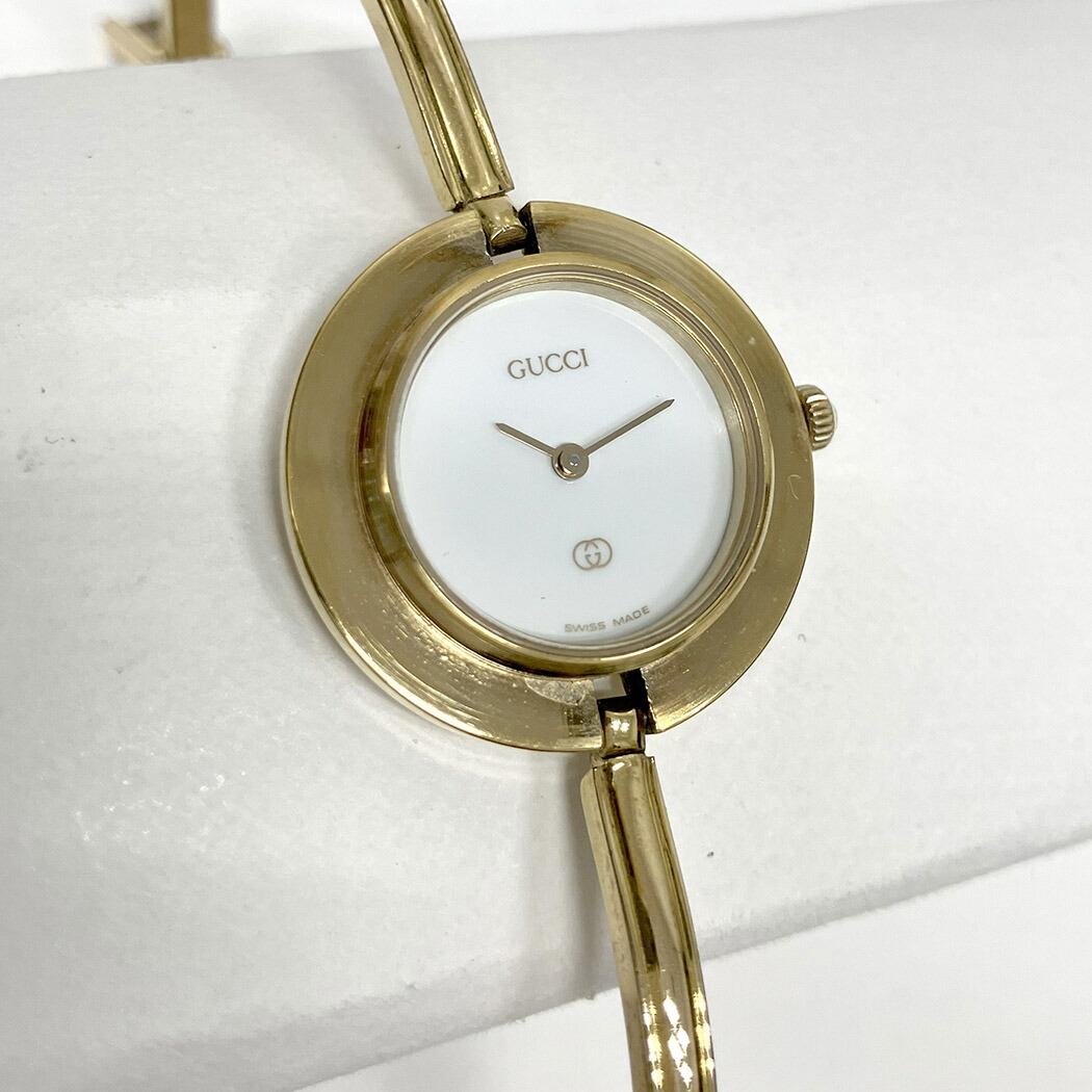 楽天市場】GUCCI チェンジベゼルウォッチ 1100-L 電池交換済 クォーツ
