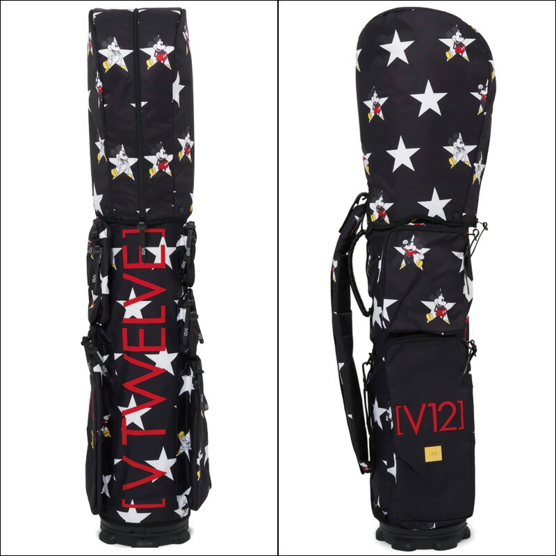 楽天市場】V12 ゴルフ ×ディズニーコラボ 8.5型 キャディバッグ MICKEY