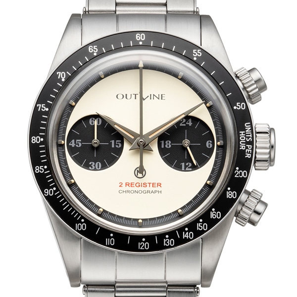 楽天市場】アウトライン チックタック 2レジスタークロノ YK20232-1WH
