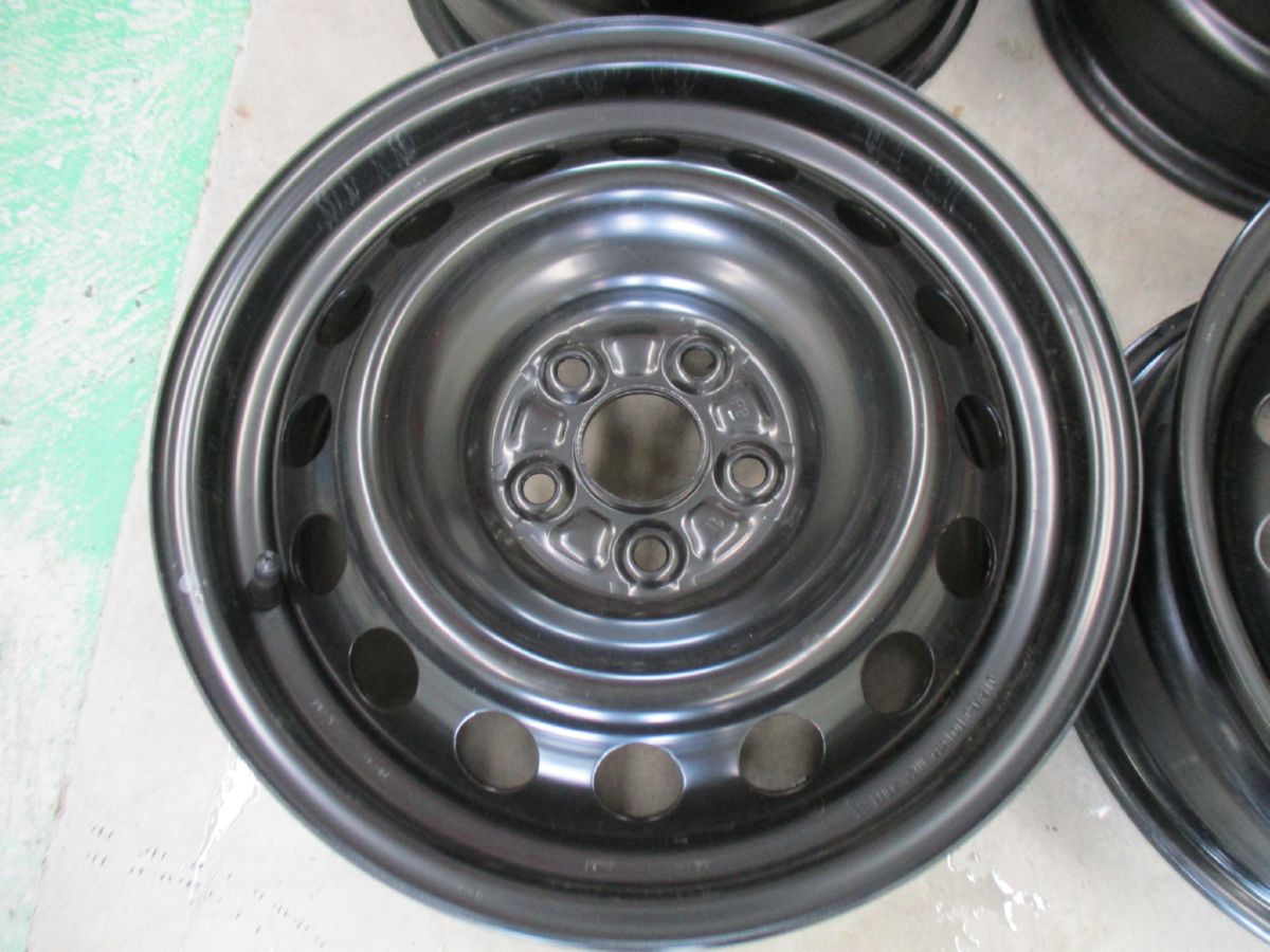 トヨタ カローラツーリング純正 鉄ホイール 新車外し トヨタ カローラ