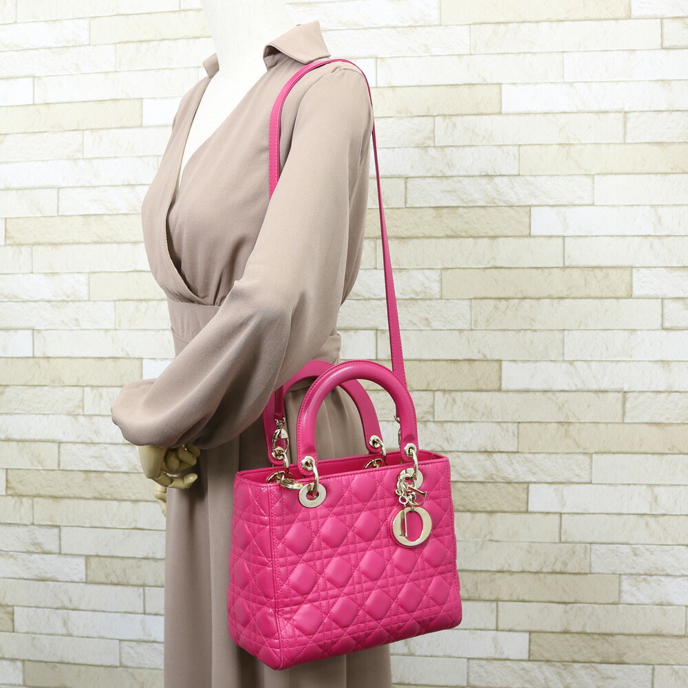 Dior ショルダーバッグ ピンク 【公式通販】