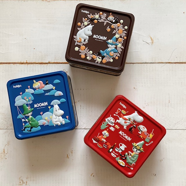 楽天市場】MOOMIN ムーミン ビスケット缶 ムーミン缶 ココア ミルク