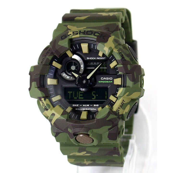 楽天市場】CASIO カシオ G-SHOCK Gショック ジーショック GA-700CM-3A