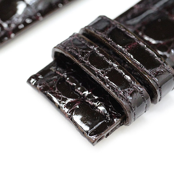 楽天市場】セイコー ガランテ クロコダイル ワニ革 ダークブラウン