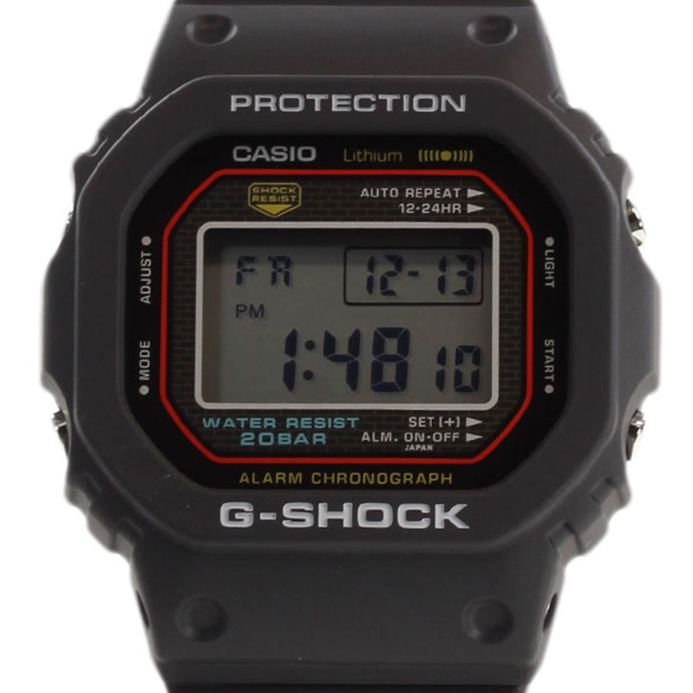 楽天市場】CASIO G-SHOCK DW-5000R-1A 初代G-SHOCK 復刻モデル