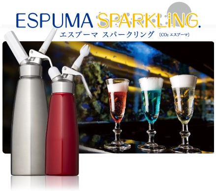 楽天市場】CO2 エスプーマ スパークリング M ステンレス NTG日本炭酸