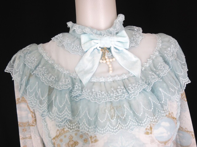 楽天市場】【中古】Angelic Pretty / Celestialぺプラム付ワンピース