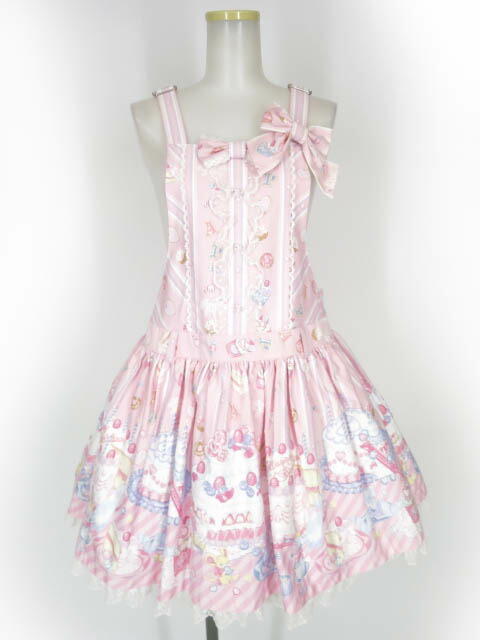 楽天市場】【中古】 Angelic Pretty / Whip Factory サロペットJSK