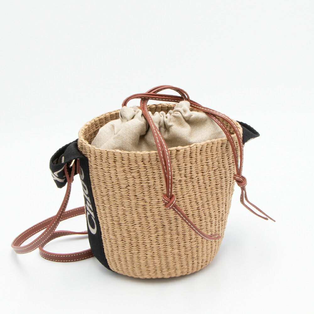 楽天市場】クロエ CHLOE スモールバスケットバッグ WOODY ウッディー