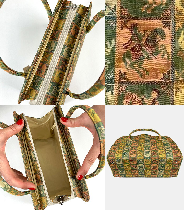 楽天市場】MKグループ 都粋オリジナル 龍村美術織物 あおり型バッグ