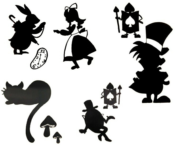 楽天市場】ステッカー 不思議の国のアリスキャラクター New Special