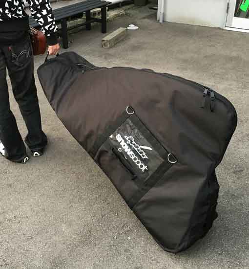 楽天市場】スノースクート キャリーバッグ 分割収納 (ベンチレーション