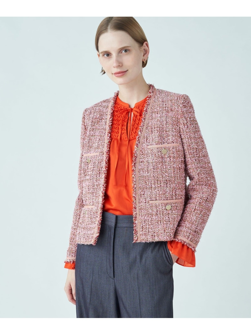 楽天市場】【SALE／40%OFF】スラリットヤーンツイード Vカラー