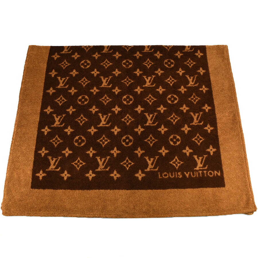 楽天市場】LOUIS VUITTON ルイヴィトン ビーチタオル ブランケット