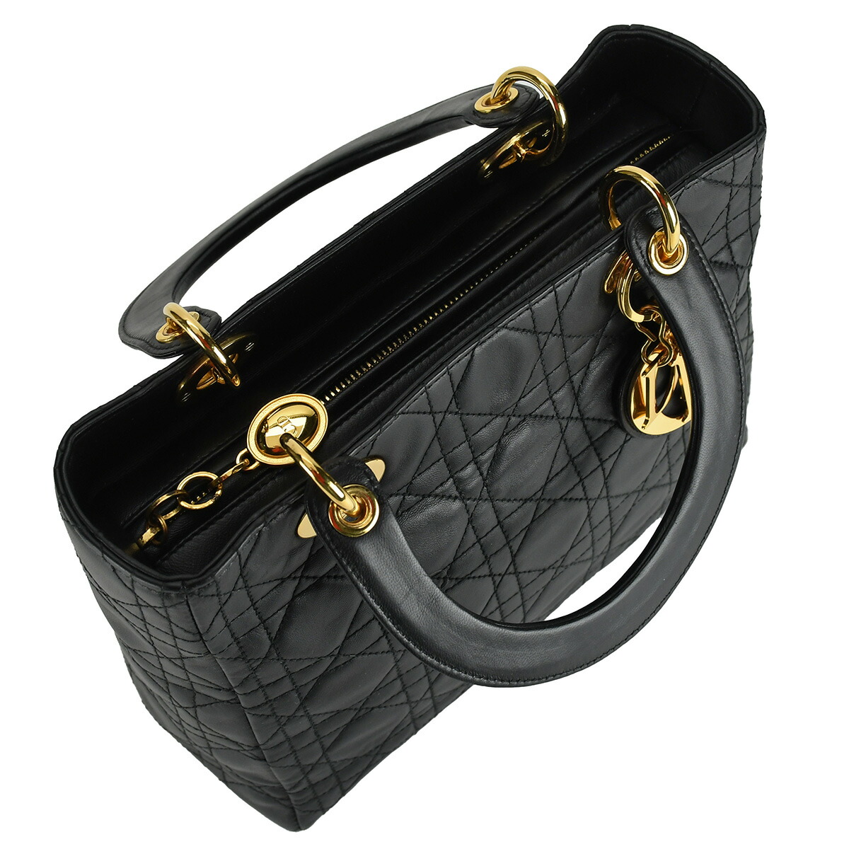 楽天市場】ディオール Christian Dior レディディオール ミディアム