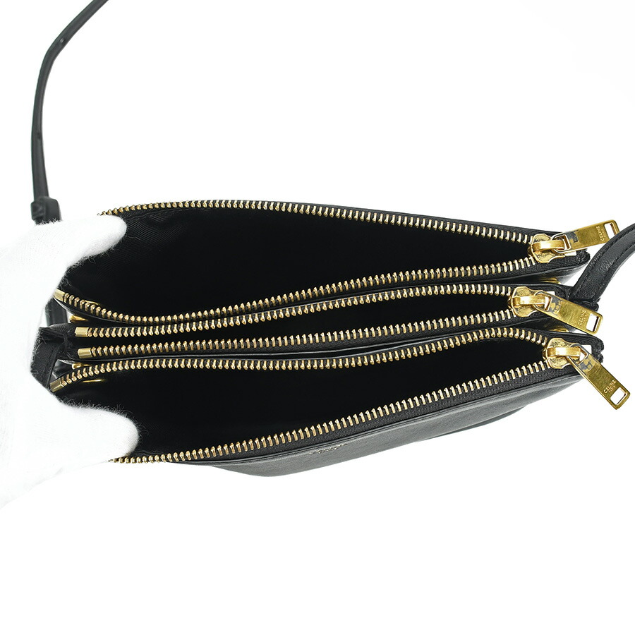 楽天市場】セリーヌ CELINE トリオ スモール TRIO ショルダーバッグ