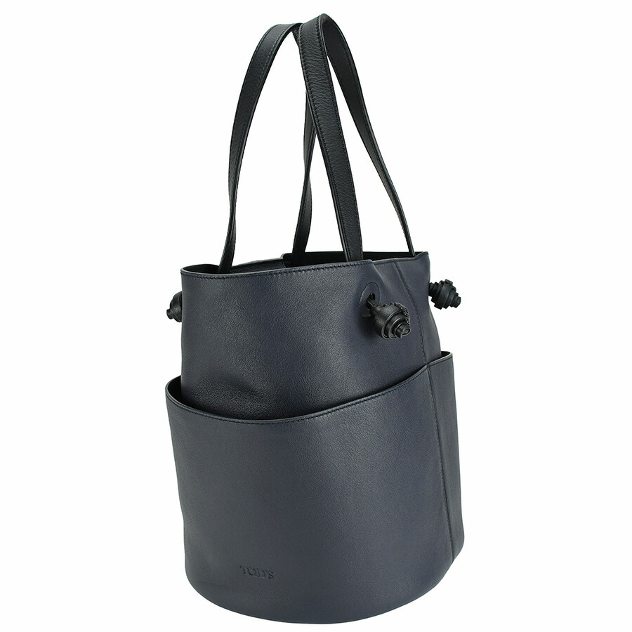 楽天市場】トッズ TOD'S タッセル バケットバッグ ハンドバッグ レザー