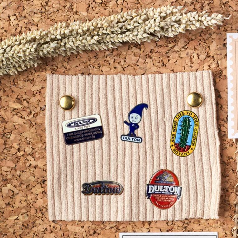 楽天市場】DULTON ピンバッジ Type DULTON Y-0782DB Y-0782DL Y-0782OL