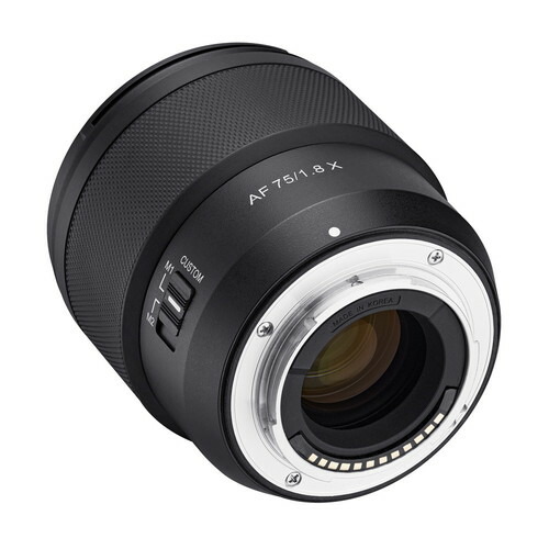 楽天市場】Samyang サムヤン AF 75mm F1.8 フジフイルムX用 : トップ