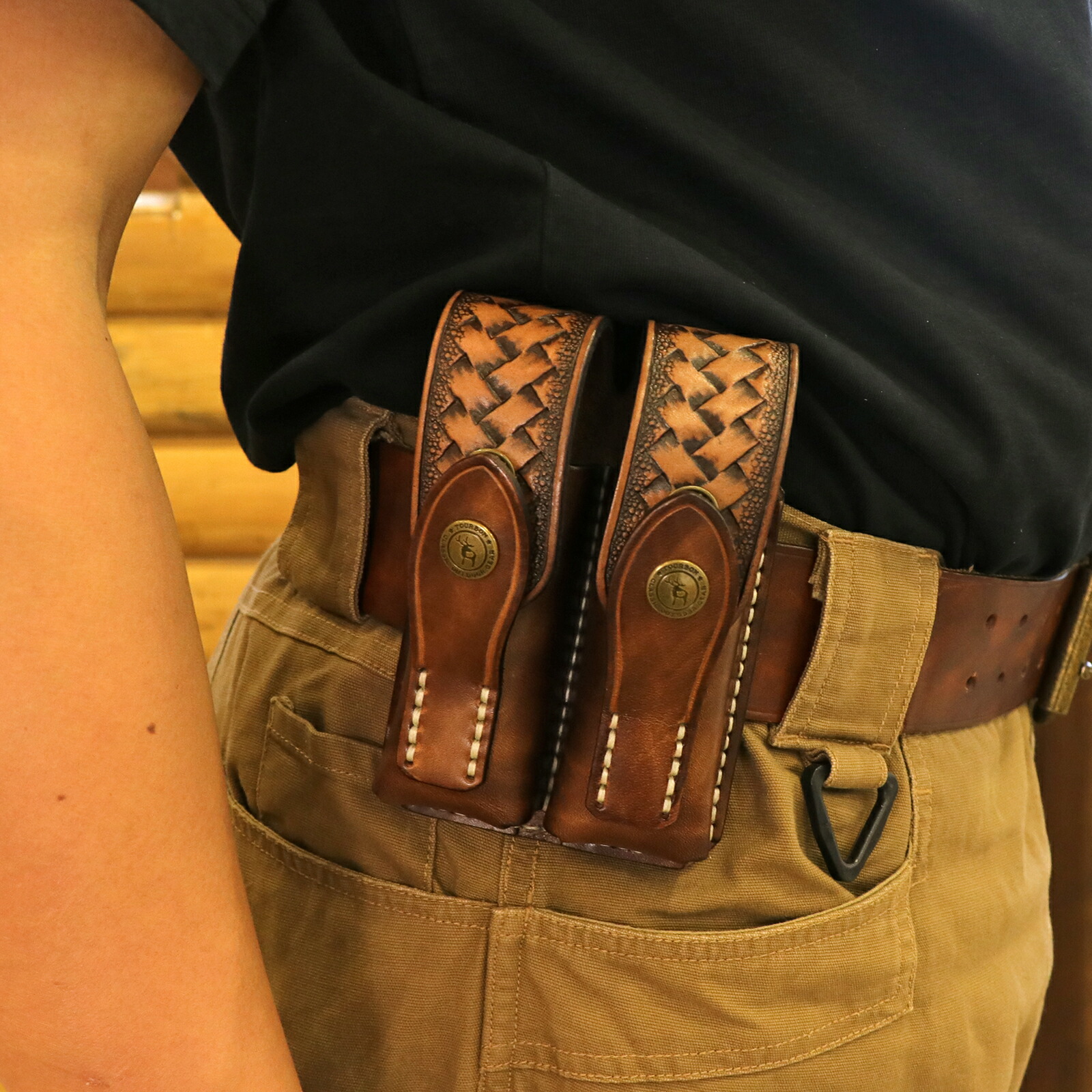 楽天市場】TOURBON ダブルピストルマグポーチ ハンドガン マグポーチ